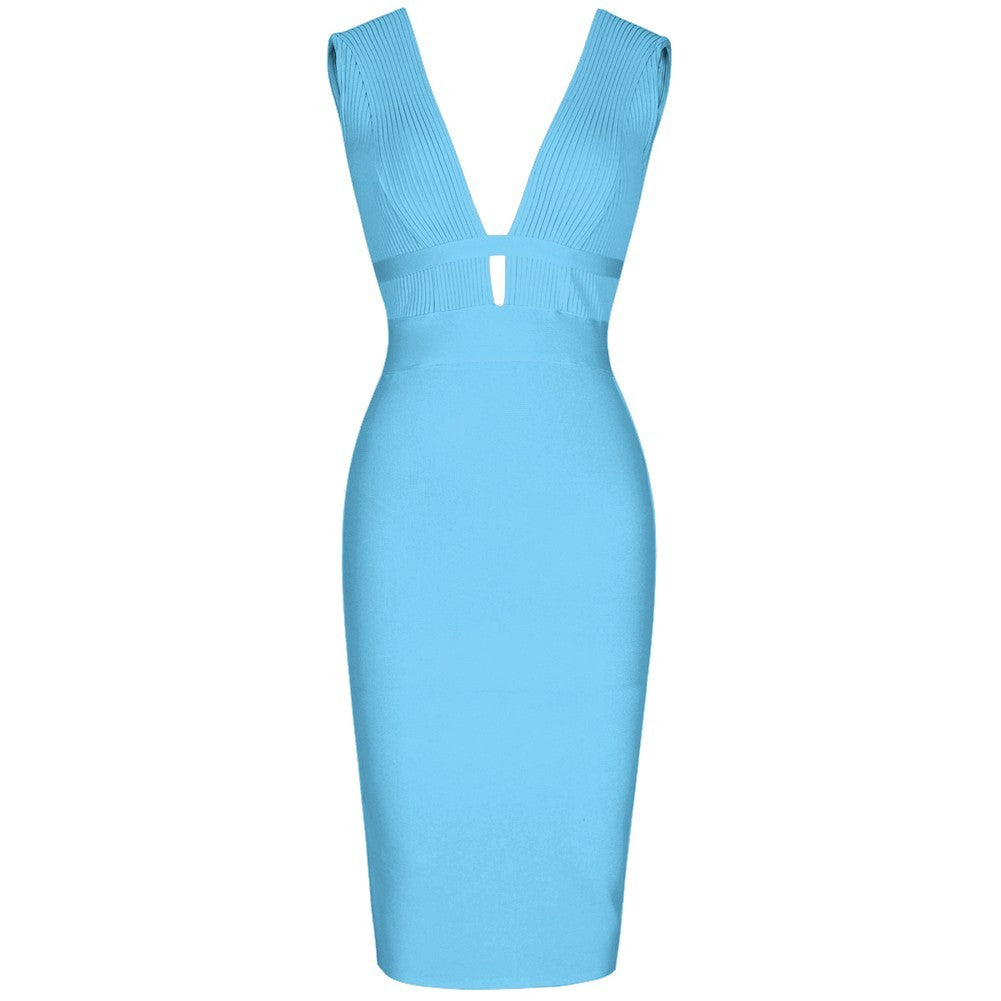 Lemily Cutout Bandage Dress