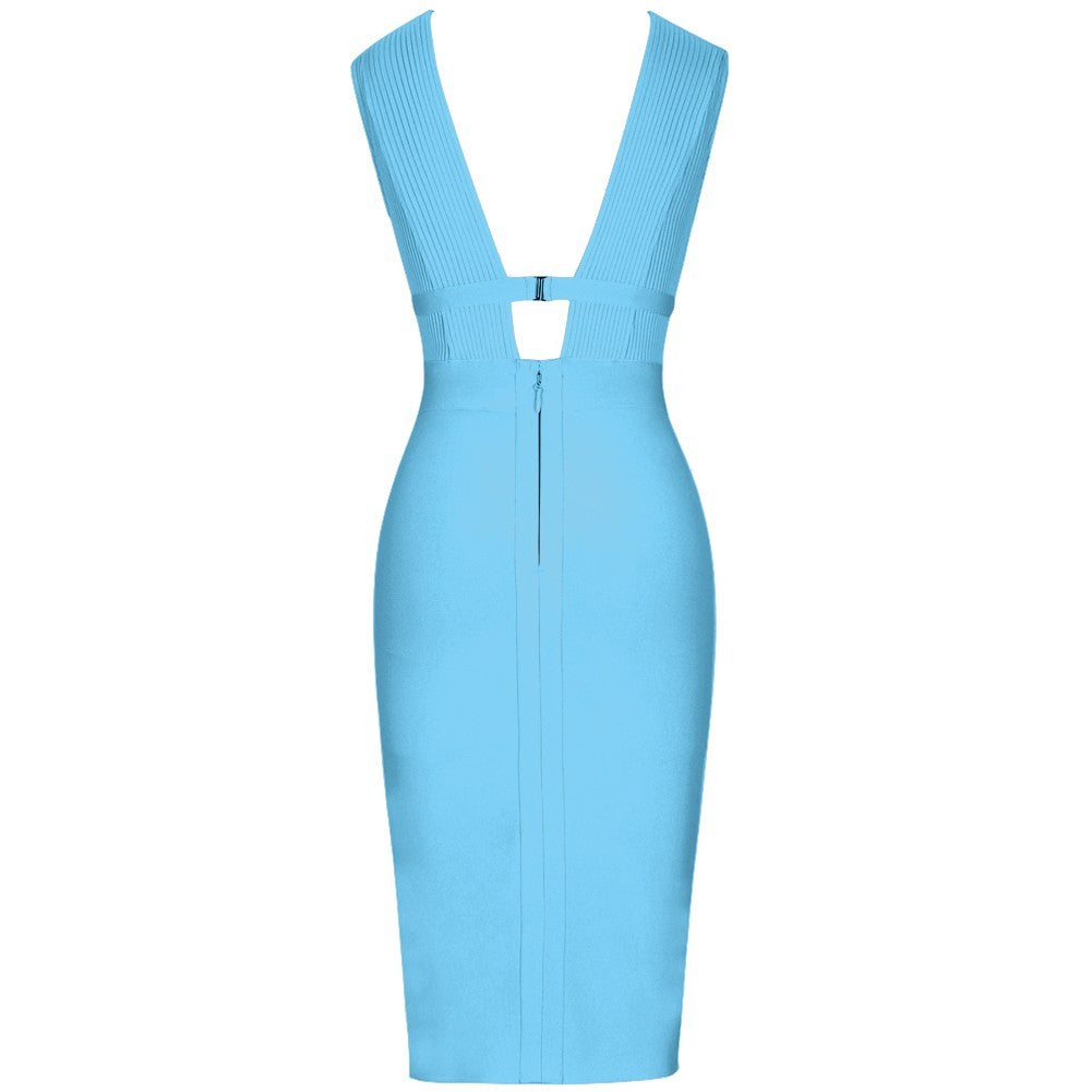 Lemily Cutout Bandage Dress