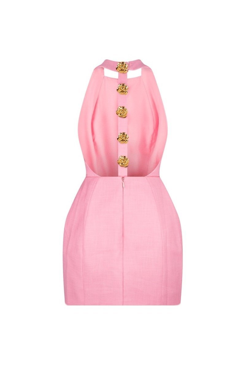 LEMA HALTER MINI DRESS