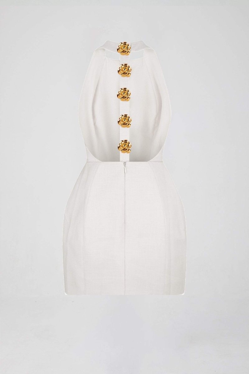 LEMA HALTER MINI DRESS