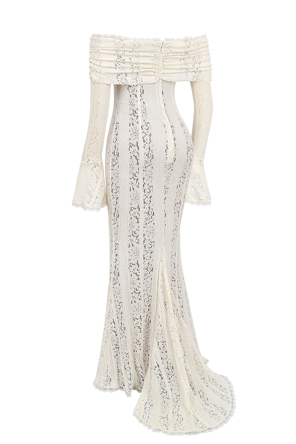 AEILA VINTAGE LACE MAXI DRESS