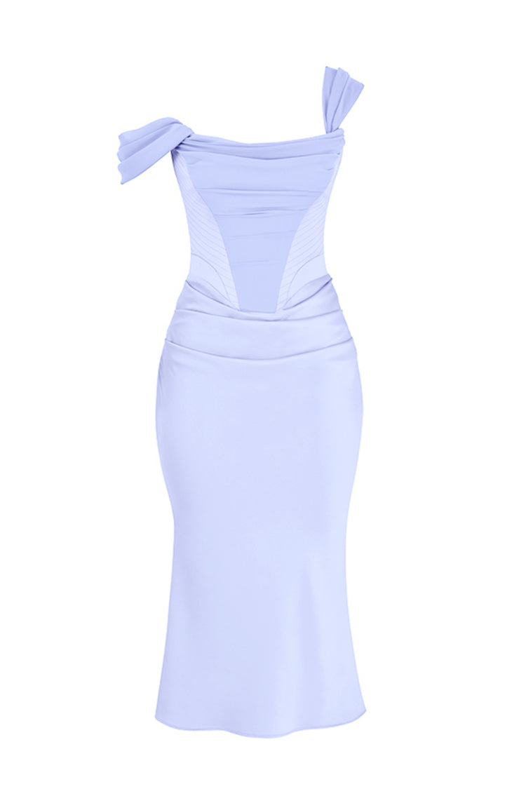 Elegant Backless Knitted Slim Bandage Dress