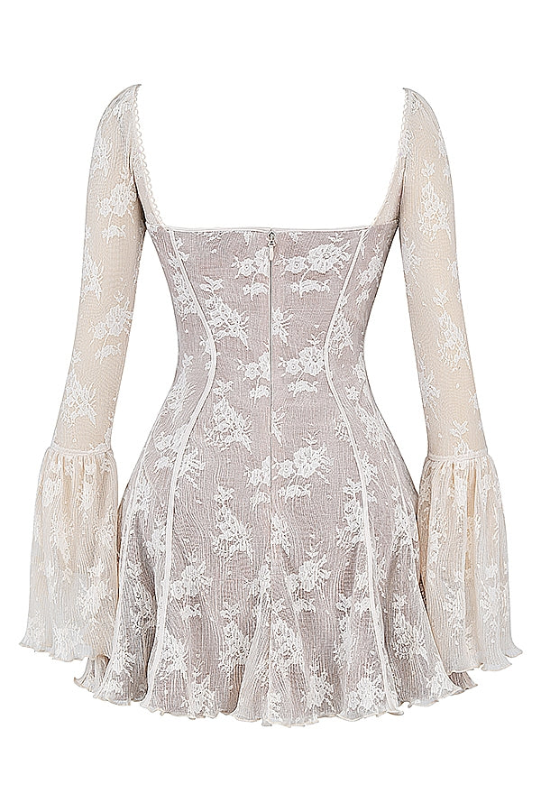 Alyia Chic Lace Corset Dress