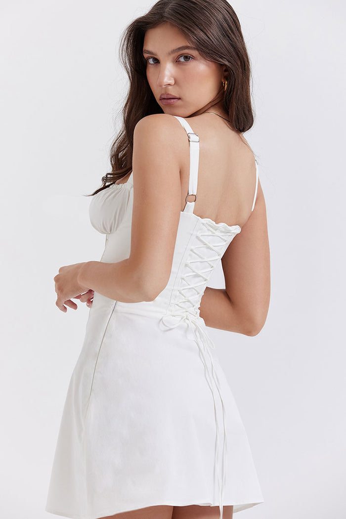 LAVELA CORSET MINI SUNDRESS