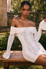 AEILA LACE MINI-WHITE
