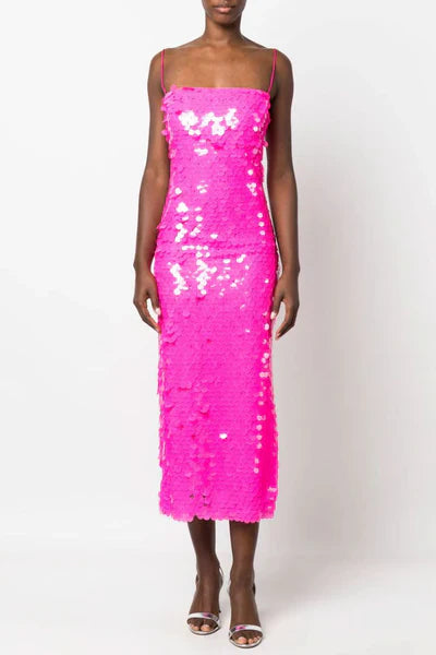 Desia Sequin Irregular Dress